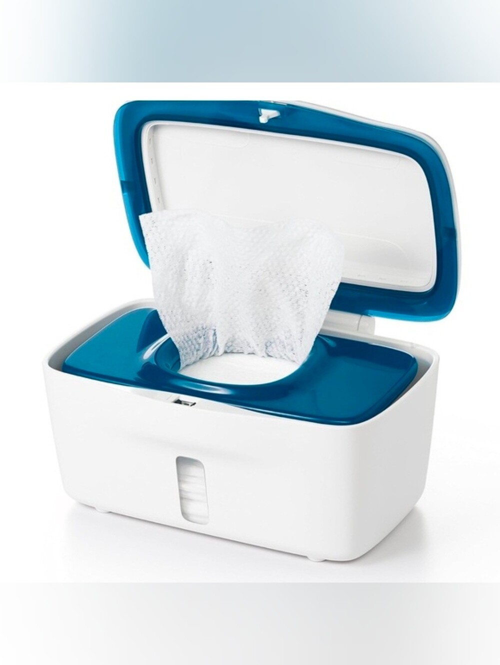 OXO Tot Perfect Pull Wipe Dispenser in White/Navy